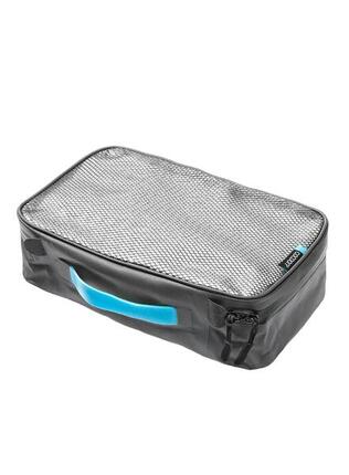 Organizer podróżny Cocoon Packing Cube - Laminated Net Top M - grey/black