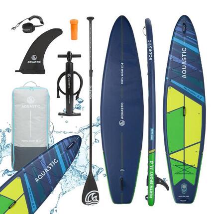 Set aufblasbares SUP-Board AQUASTIC Perth Sport 11'4" MSL