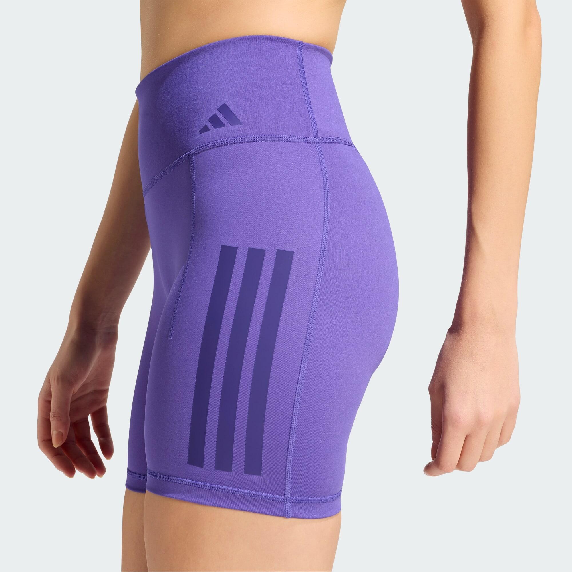 Leggings Curtas com 3 Riscas Optime Workout 5/7