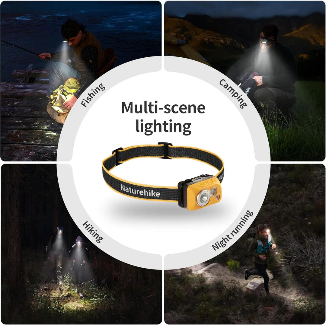 Lampe frontale Naturehike - IP68 étanche, 300 lm 4/4