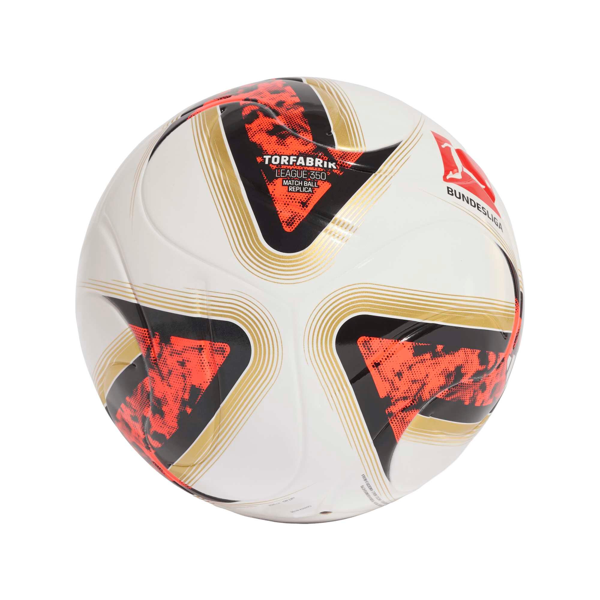 adidas Kinder Fussball Bundesliga 26/27 Torfabrik League J350 Ball 5/7
