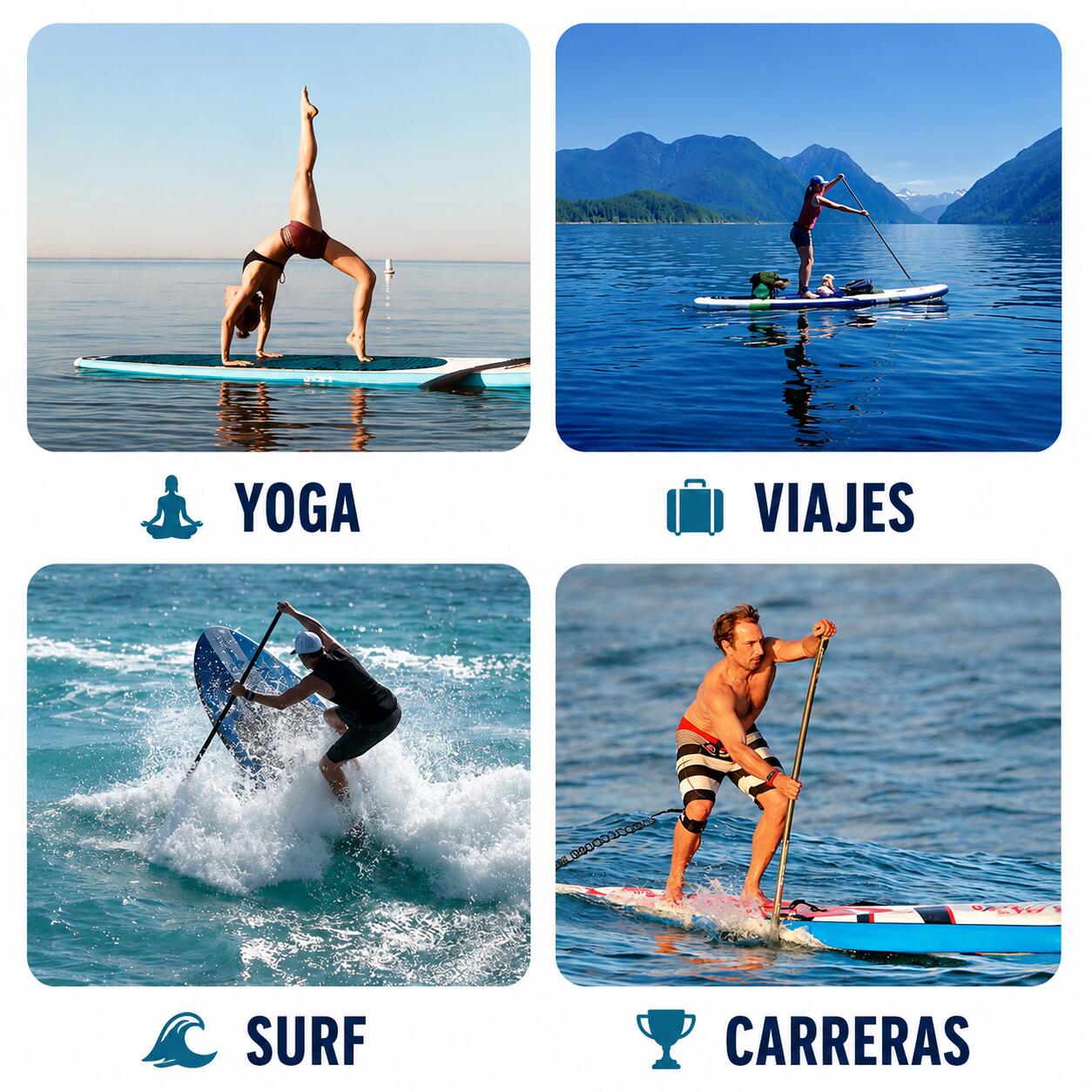 Tabla Paddle Surf Hinchable 320×82×15cm con Remo, Bomba de Aire y Accesorios 5/5