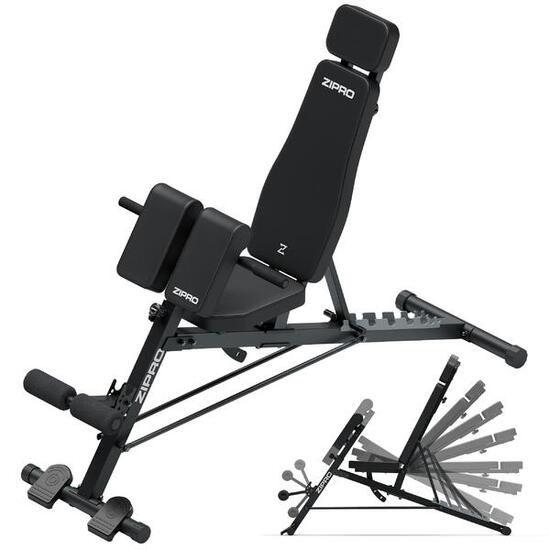 ZIPRO Core Control multifunctionele bank met preacher steun