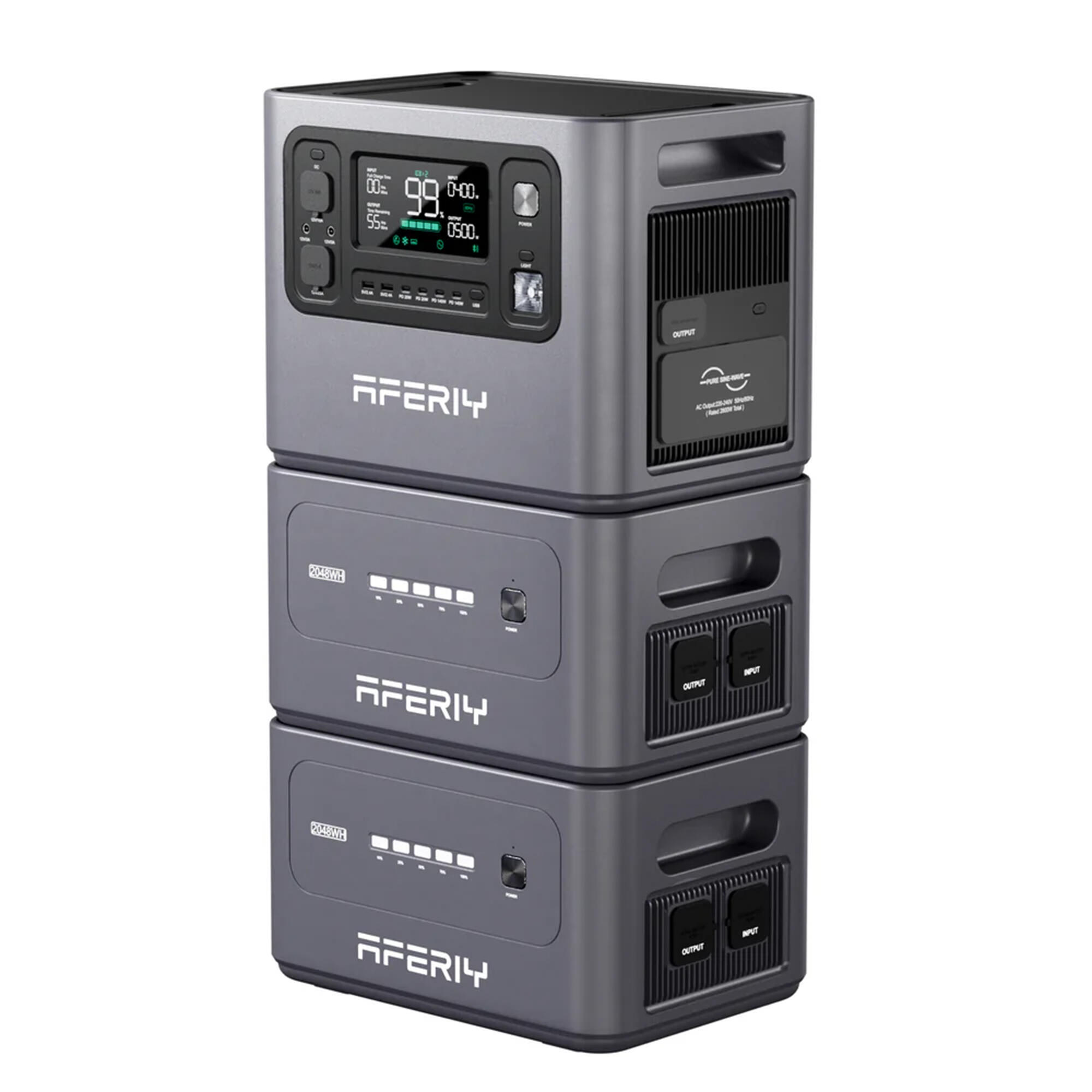 AFERIY P280 B bateria extra - 2048Wh, apenas para P280, não autónoma 5/7