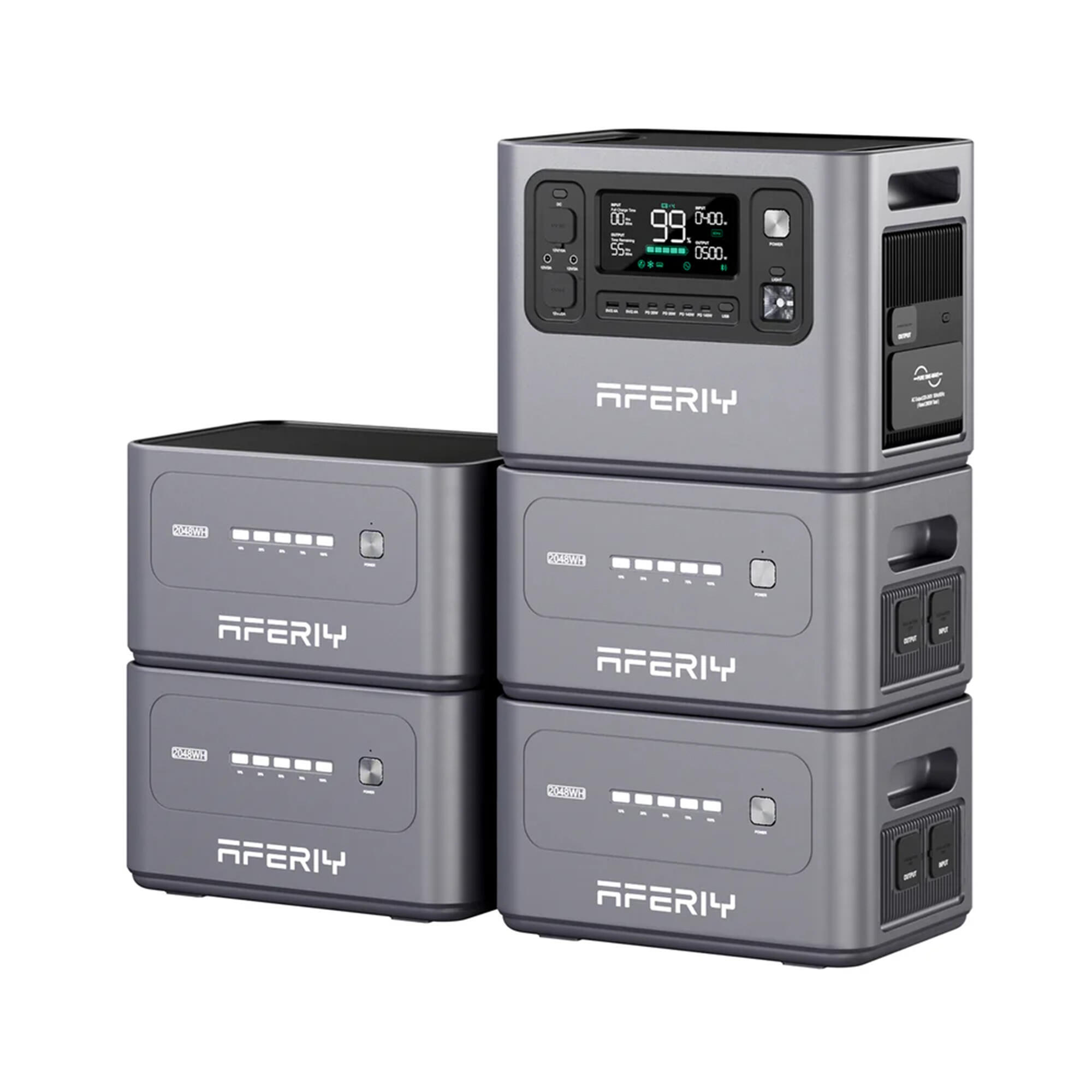 AFERIY P280 B bateria extra - 2048Wh, apenas para P280, não autónoma 7/7