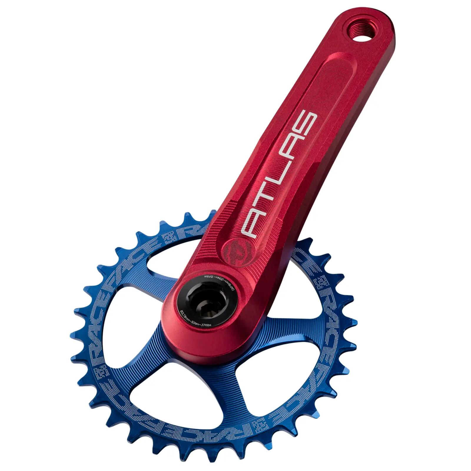 Atlas Cinch Crankarm (RF136) - red 1/1