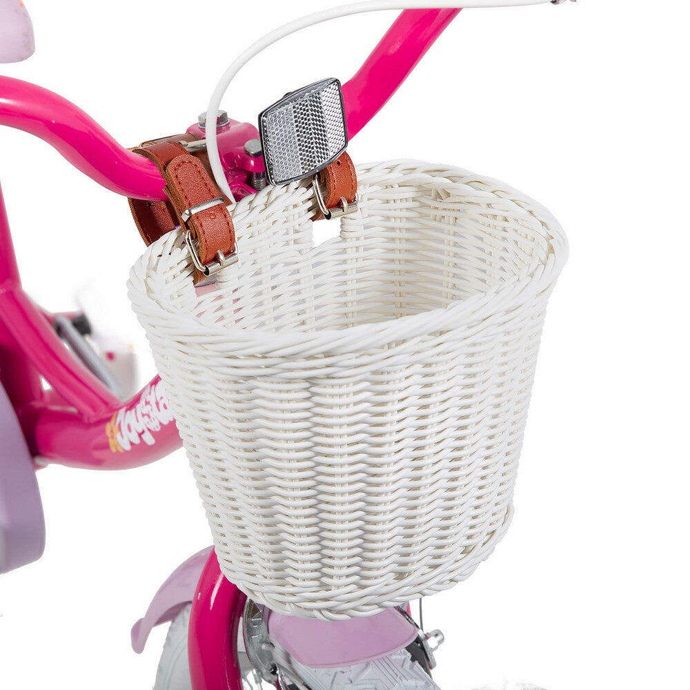 Fille Cyclisme Vélo Enfant avec petites roues panier porte-poupée 18" 5/5