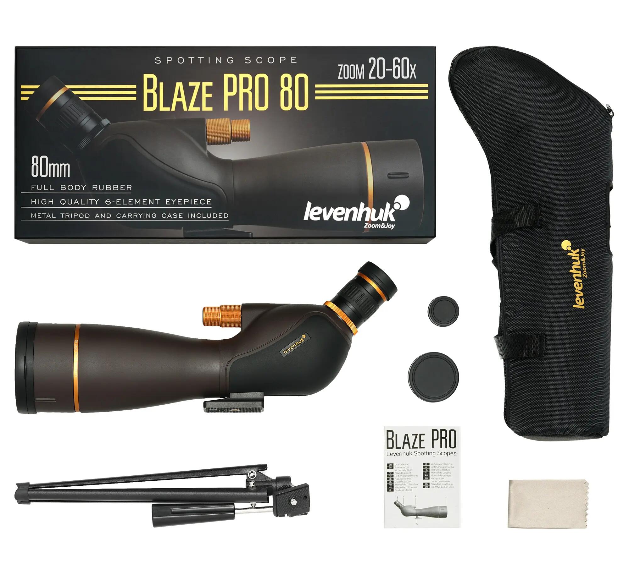 Levenhuk Blaze PRO 80 Spotting Scope 5/15