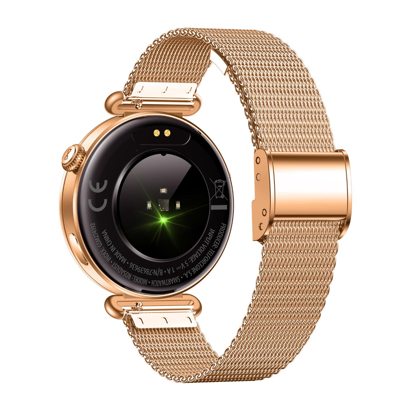 Smartwatch Forever SB-380 Rosadust Bluetooth 5.3 IP68 AMOLED Roségold 5/7