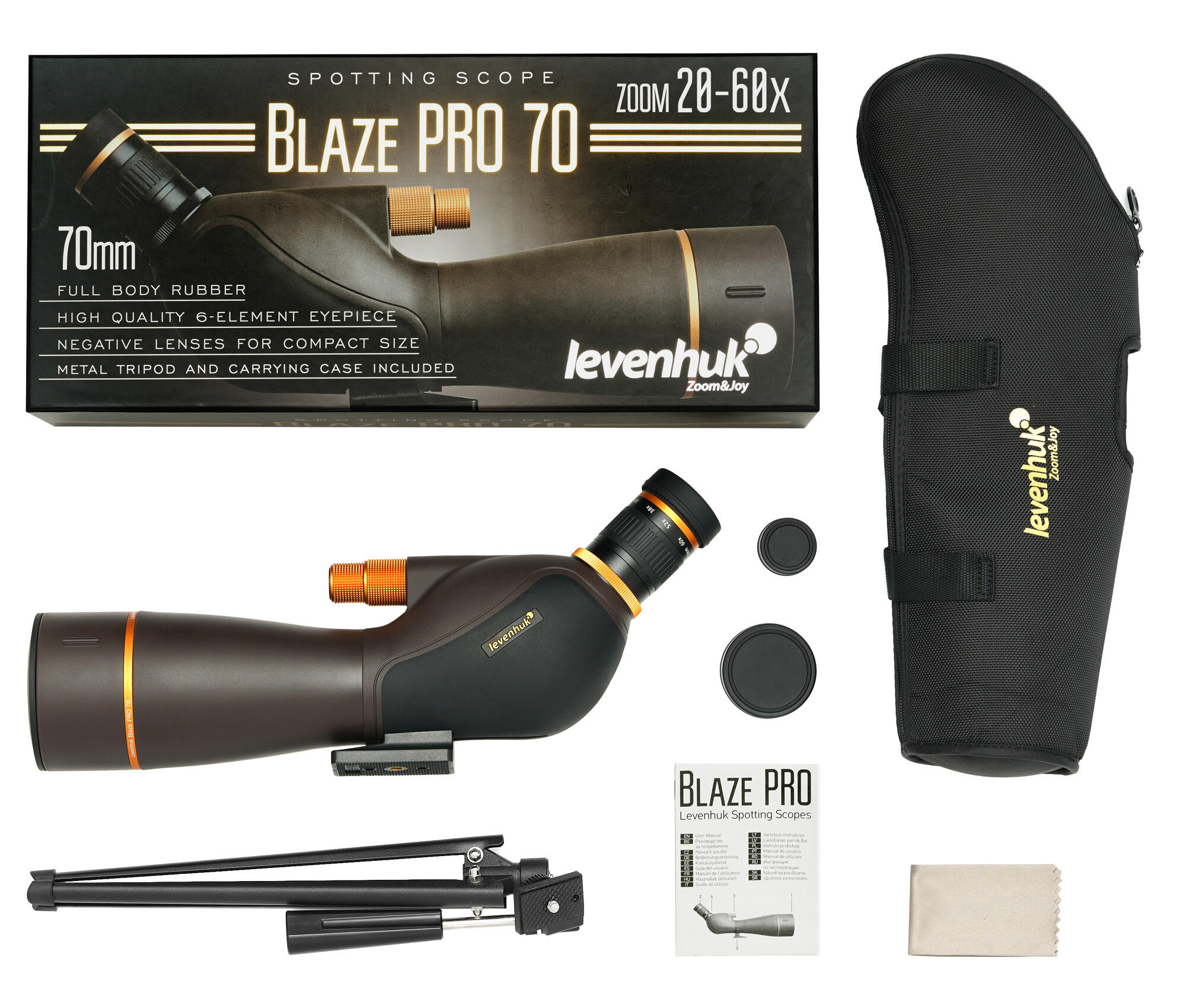 Catalejo Levenhuk Blaze PRO 70 5/7