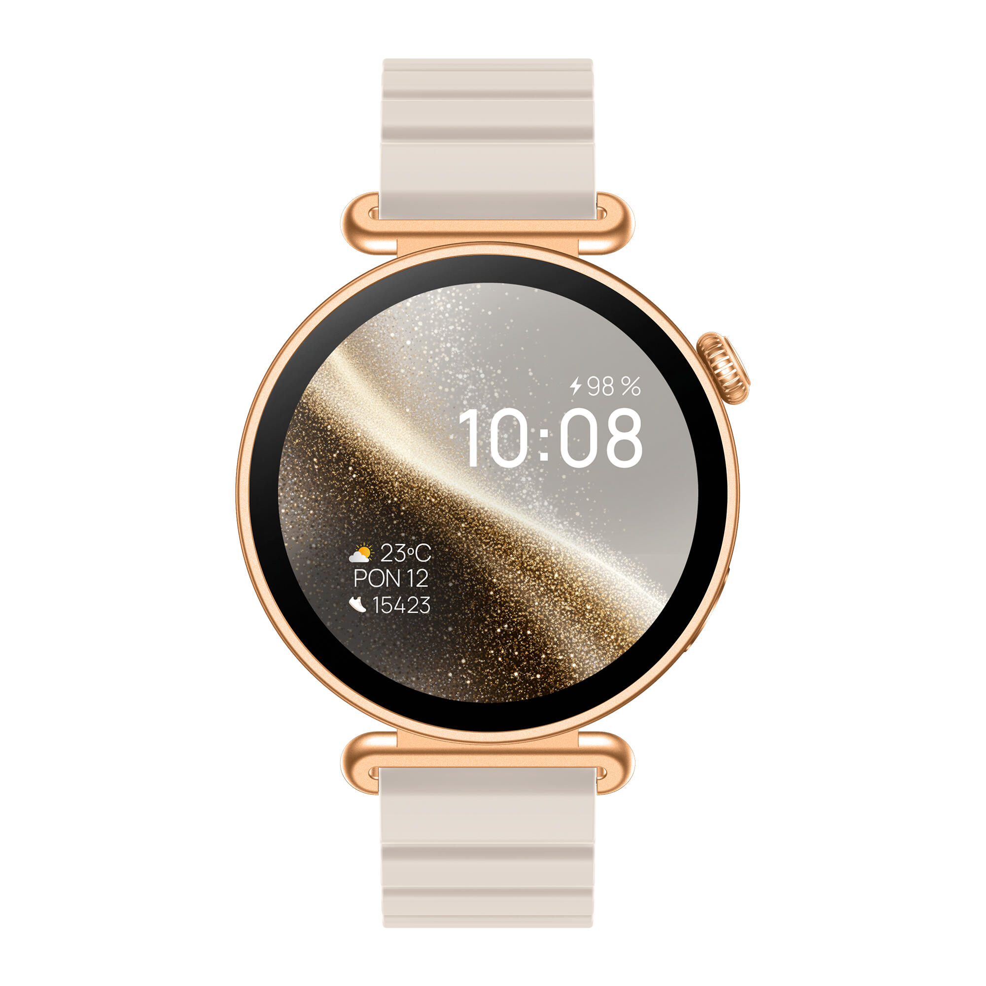 Smartwatch Forever SB-380 Rosadust Bluetooth 5.3 IP68 AMOLED Roségold 4/7