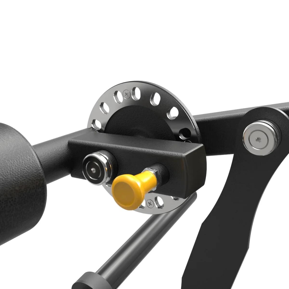 Evolve Econ Series Plate Loaded Prone Leg Curl – Macchina Leg Curl Prono 5/5