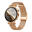 Ceas inteligent Forever SB-380 Rosadust Bth 5.3 IP68 AMOLED Auriu roz