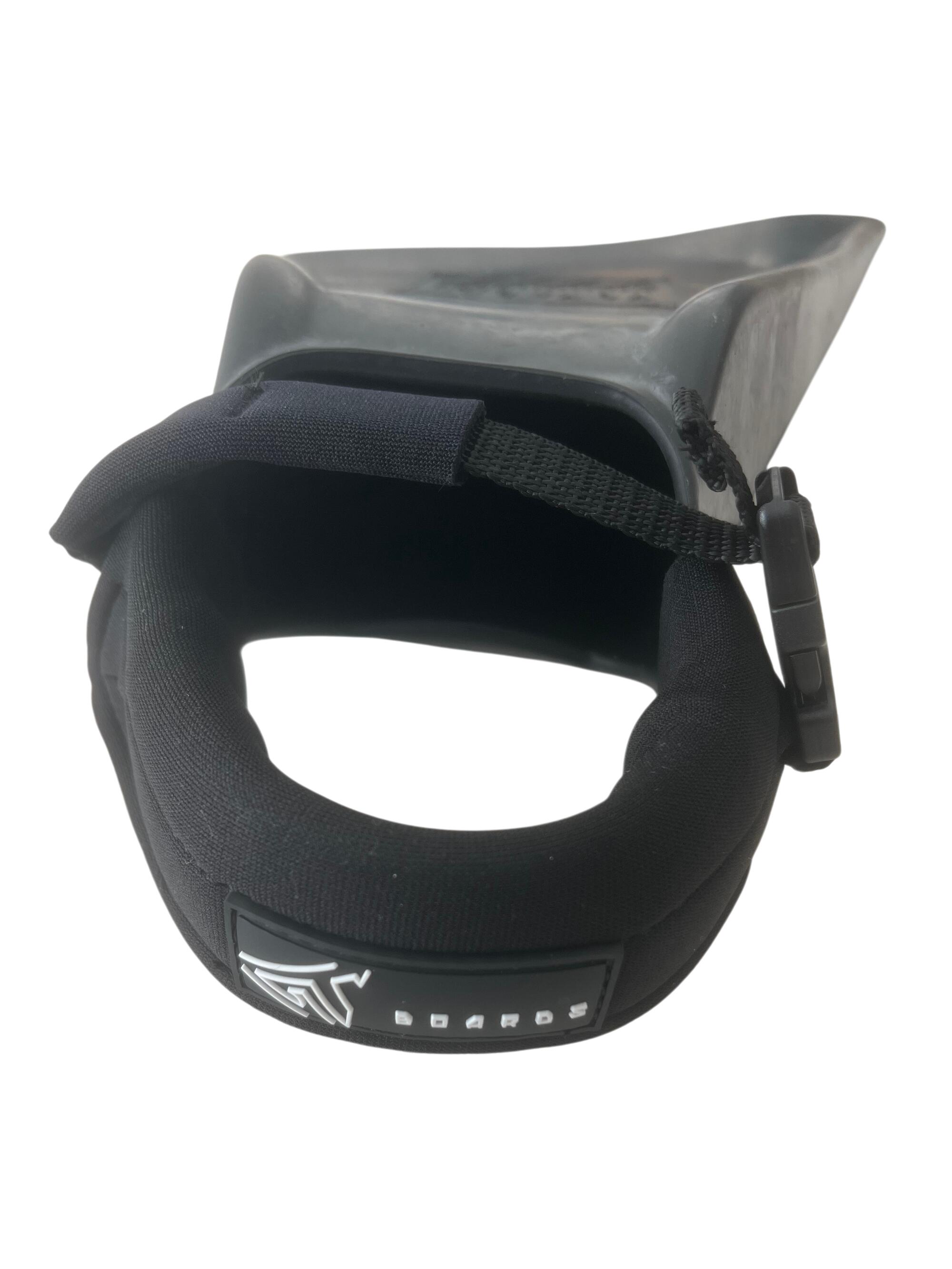 Leash para aletas de neopreno GT negro 2/2