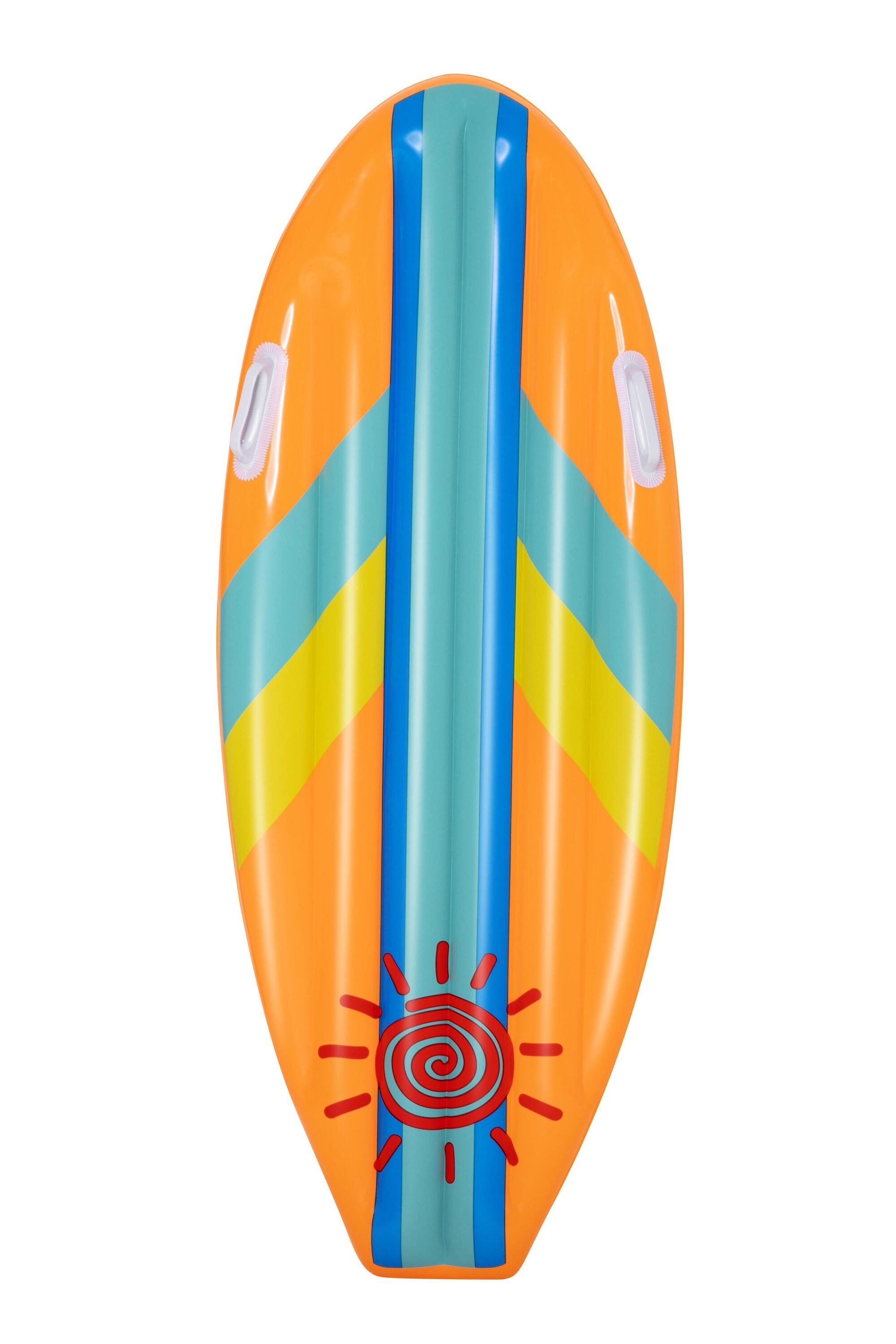 BESTWAY Placa Surf Gonflabila Sunny 114X46 cm, Portocaliu