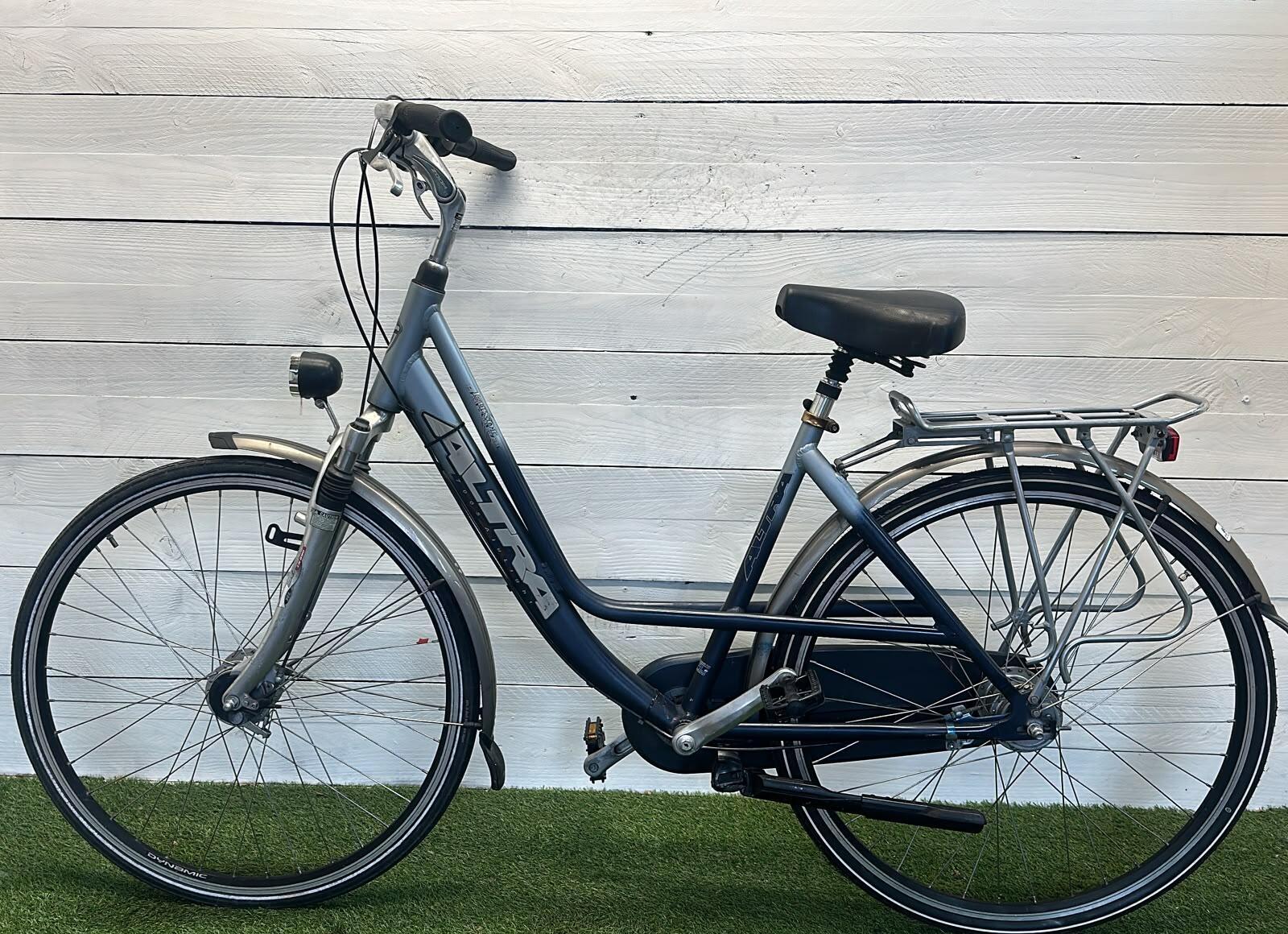 Altra dames stadsfiets 50 cm, 7 versnellingen, metal/grijs 2/3