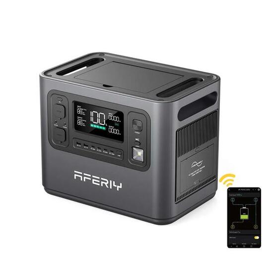 AFERIY P210 Stazione di alimentazione portatile - 2400W 2048Wh Grigio