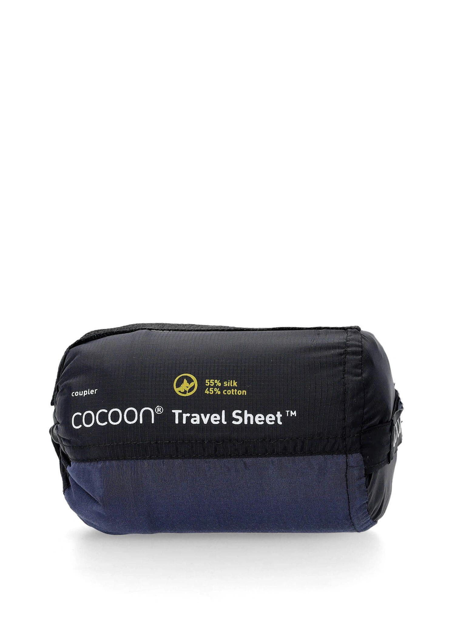 Wkładka do śpiwora Cocoon TravelSheet Coupler - Silk/Cotton - tuareg 6/6