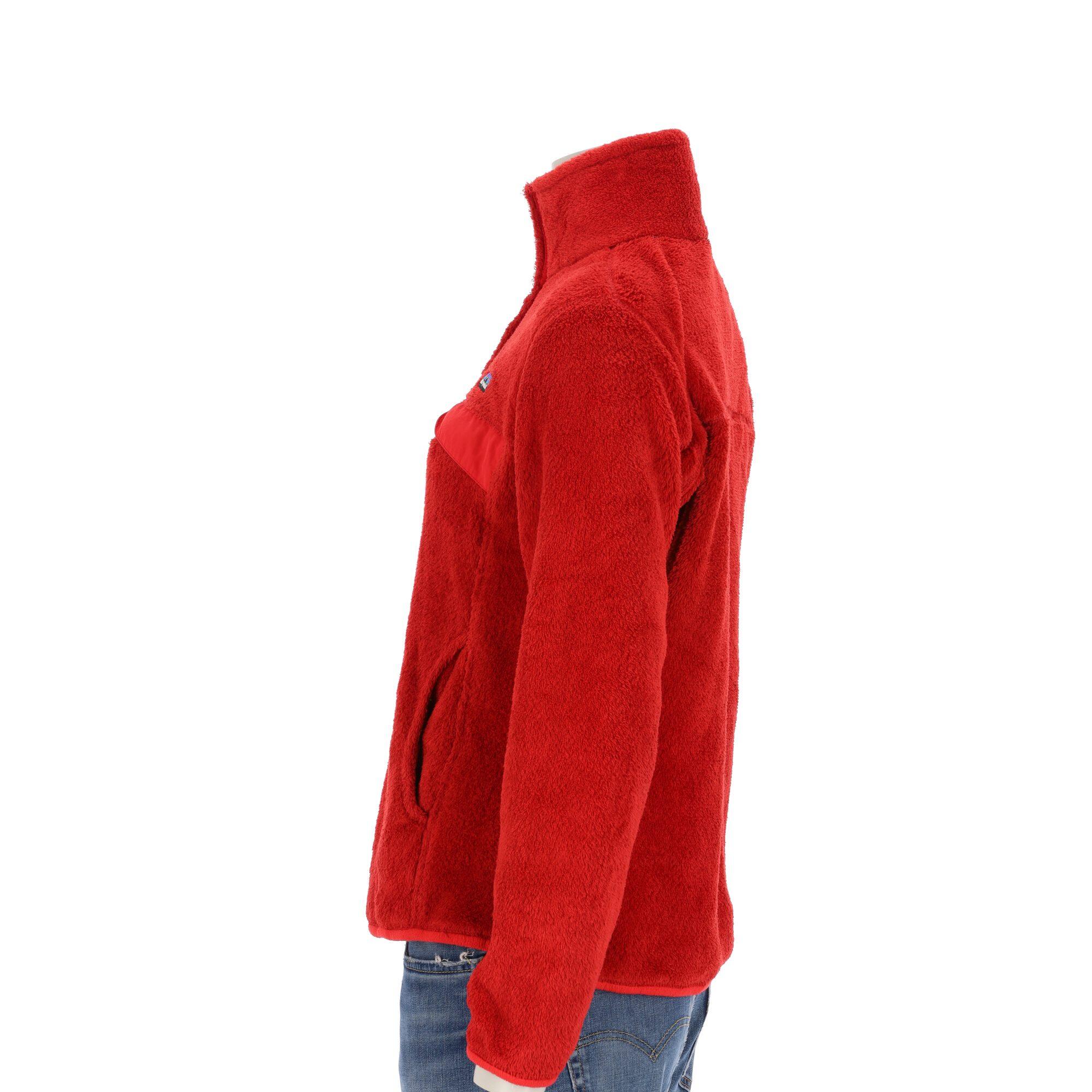 Seconde vie - Pull polaire Femme  Snap-T Rouge - Très bon état 3/7