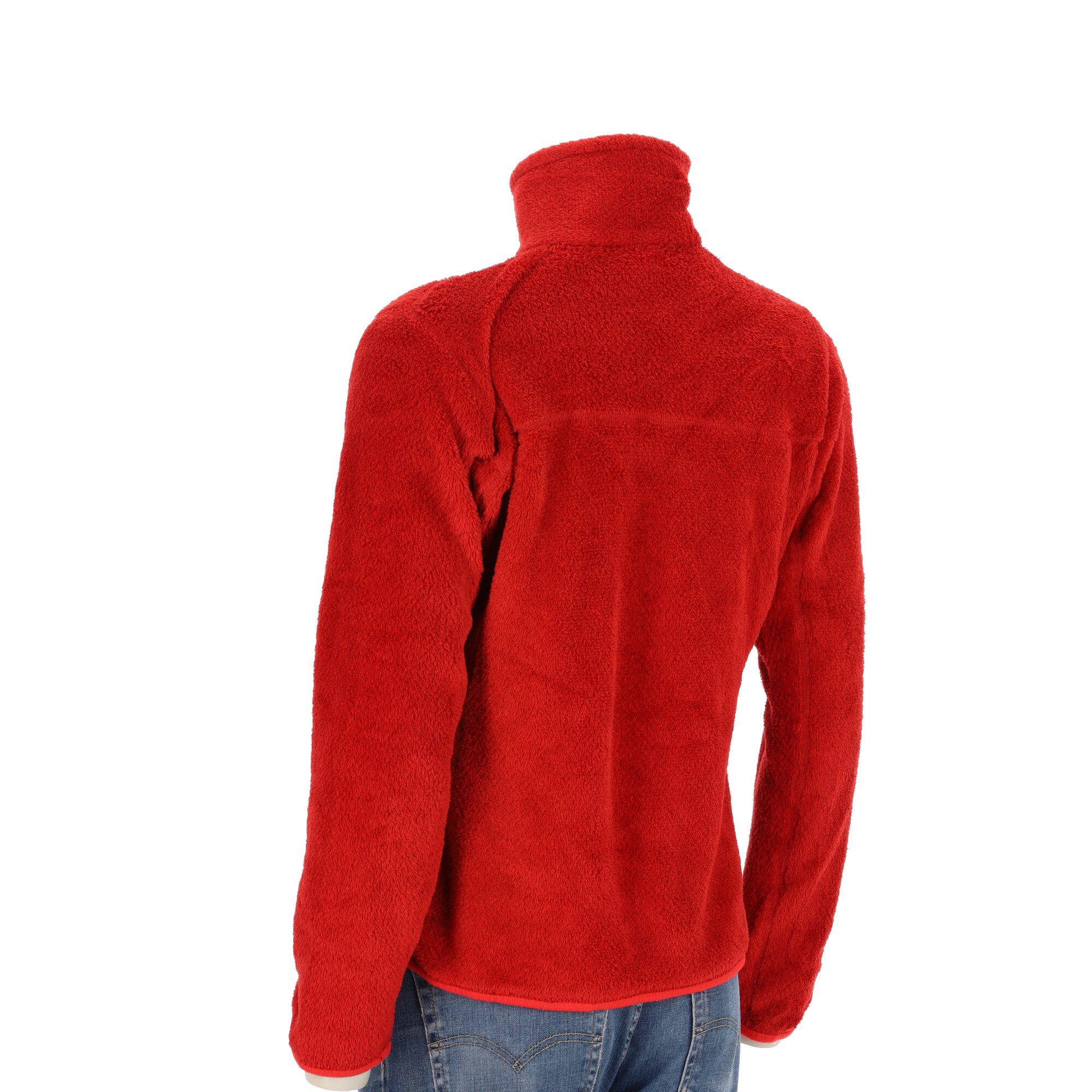 Seconde vie - Pull polaire Femme  Snap-T Rouge - Très bon état 5/7