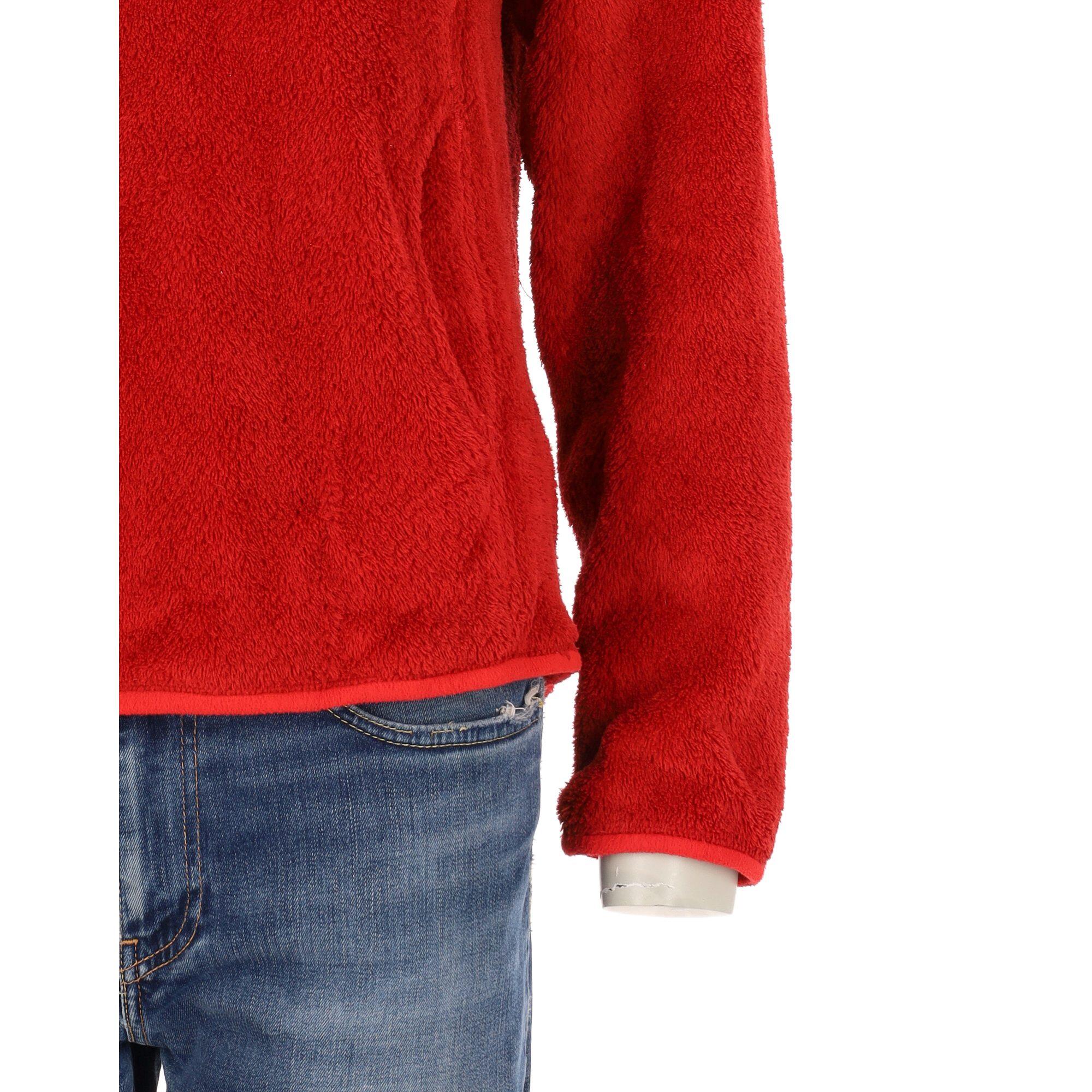 Seconde vie - Pull polaire Femme  Snap-T Rouge - Très bon état 7/7