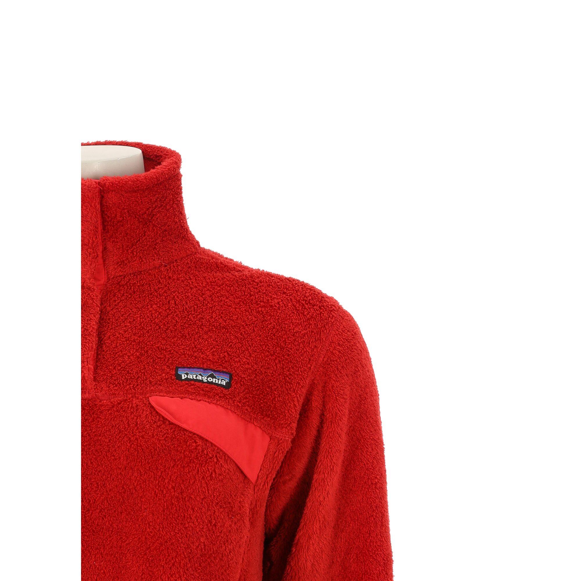 Seconde vie - Pull polaire Femme  Snap-T Rouge - Très bon état 6/7