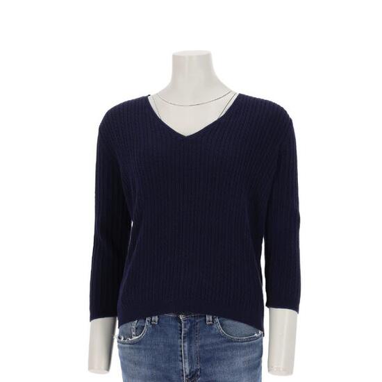 Seconde vie - Pull Femme Marine - Excellent