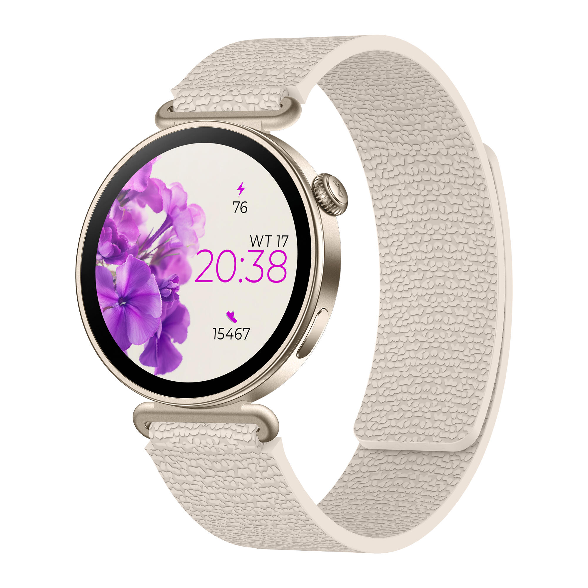 Smartwatch Forever SB-380 Bloomdust Bluetooth 5.3 IP68 AMOLED Champagnergold 2/7