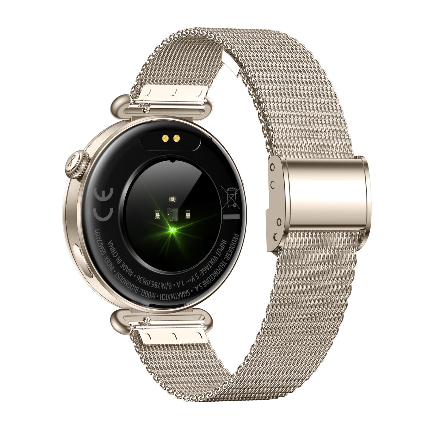 Smartwatch Forever SB-380 Bloomdust Bluetooth 5.3 IP68 AMOLED Champagnergold 5/7