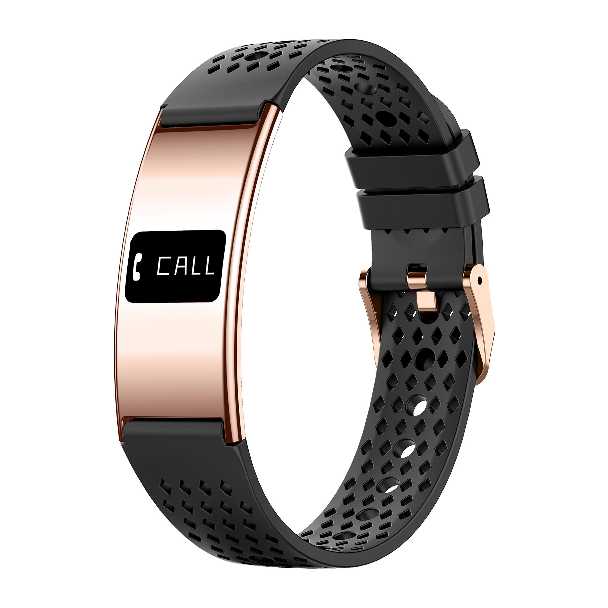 Bracelet connecté sportif Forever SB-B8 Elegance OLED Bluetooth 5.3 IPX8 Or rose 2/7