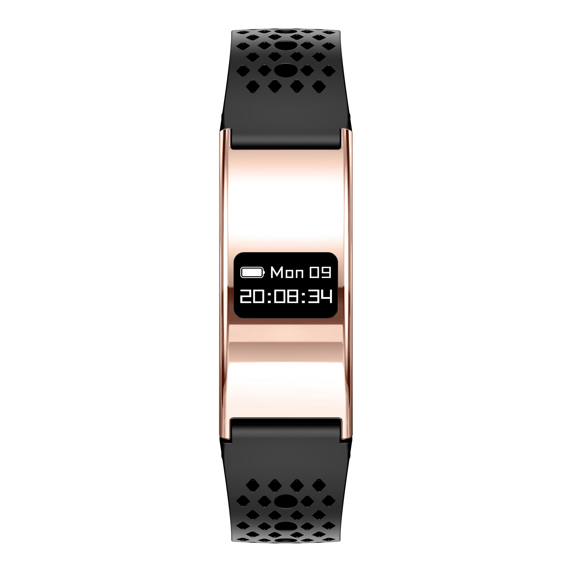 Bracelet connecté sportif Forever SB-B8 Elegance OLED Bluetooth 5.3 IPX8 Or rose 6/7