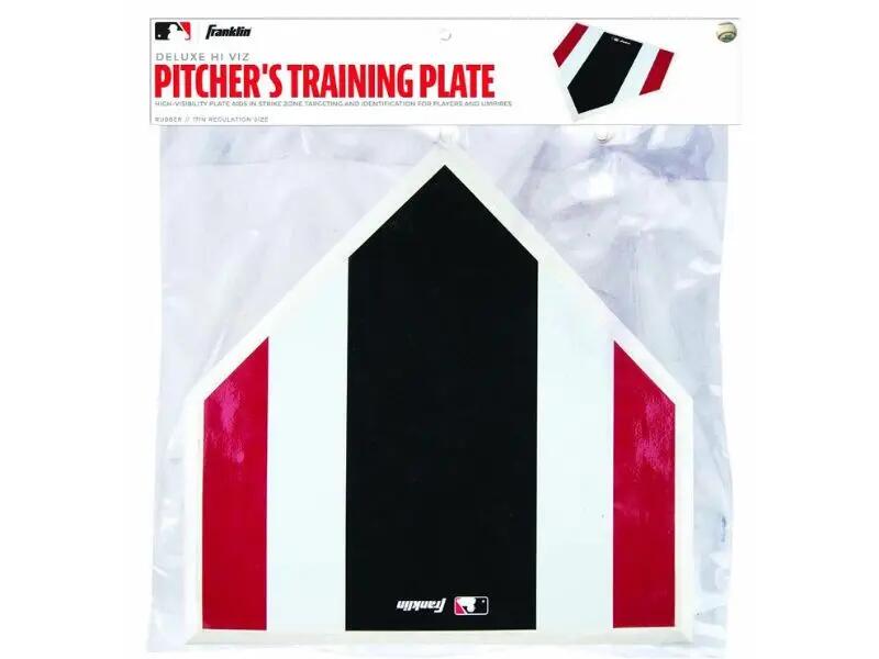 Franklin MLB 17 Inch Hi Viz Rubber Plate (23338) 6/7