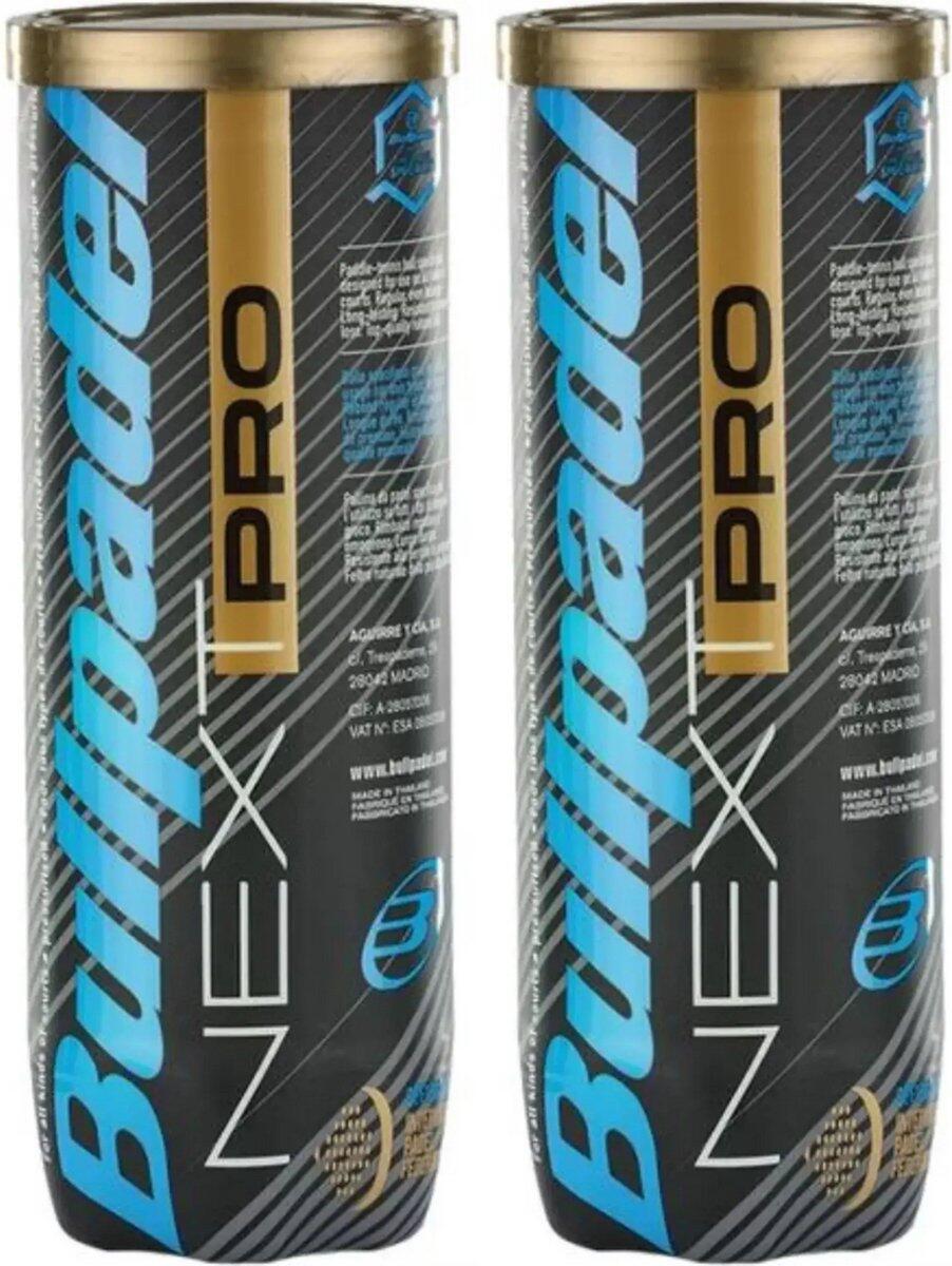 Bullpadel Next Pro - 6 padelballen (2x3) 1/1