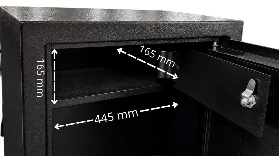 Pack Sécurité Chasse : Armoire 10 Fusils Tresorsafe + Boîte à Clés 7/7