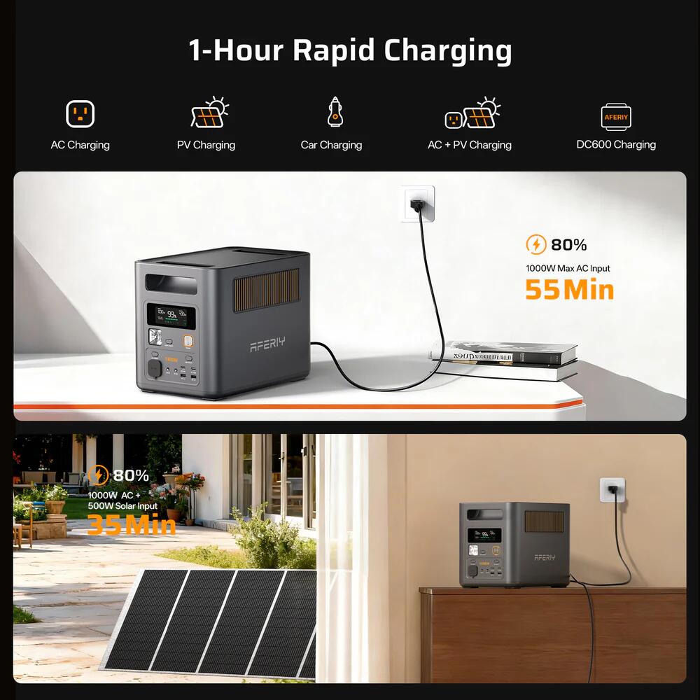 AFERIY P180pro Estación de energía portátil - 1800W 3/7