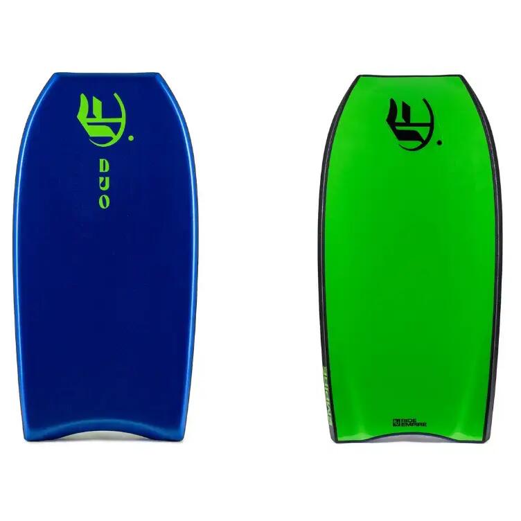 Empire DUO PE Bodyboard, Dark Blue/Green, Size 42