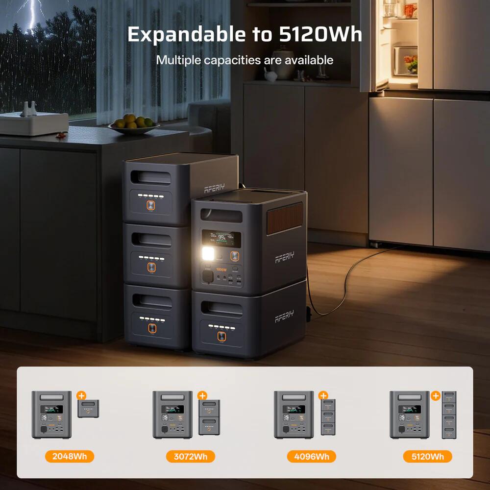 AFERIY P180pro Estación de energía portátil - 1800W 7/7