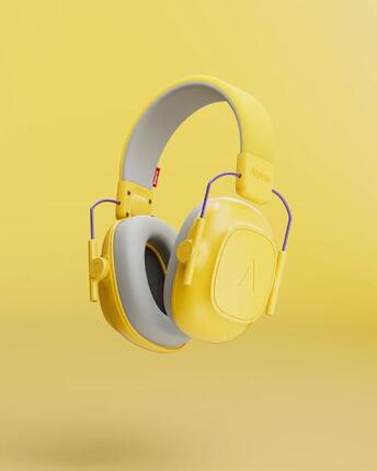 Casque anti-bruit enfant pliable 5-16 ans - Alpine Muffy Kids 25 dB