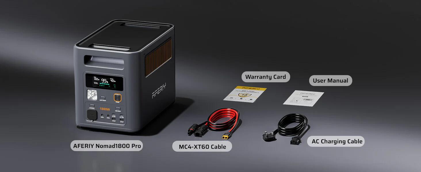 AFERIY P180pro Estación de energía portátil - 1800W 6/7