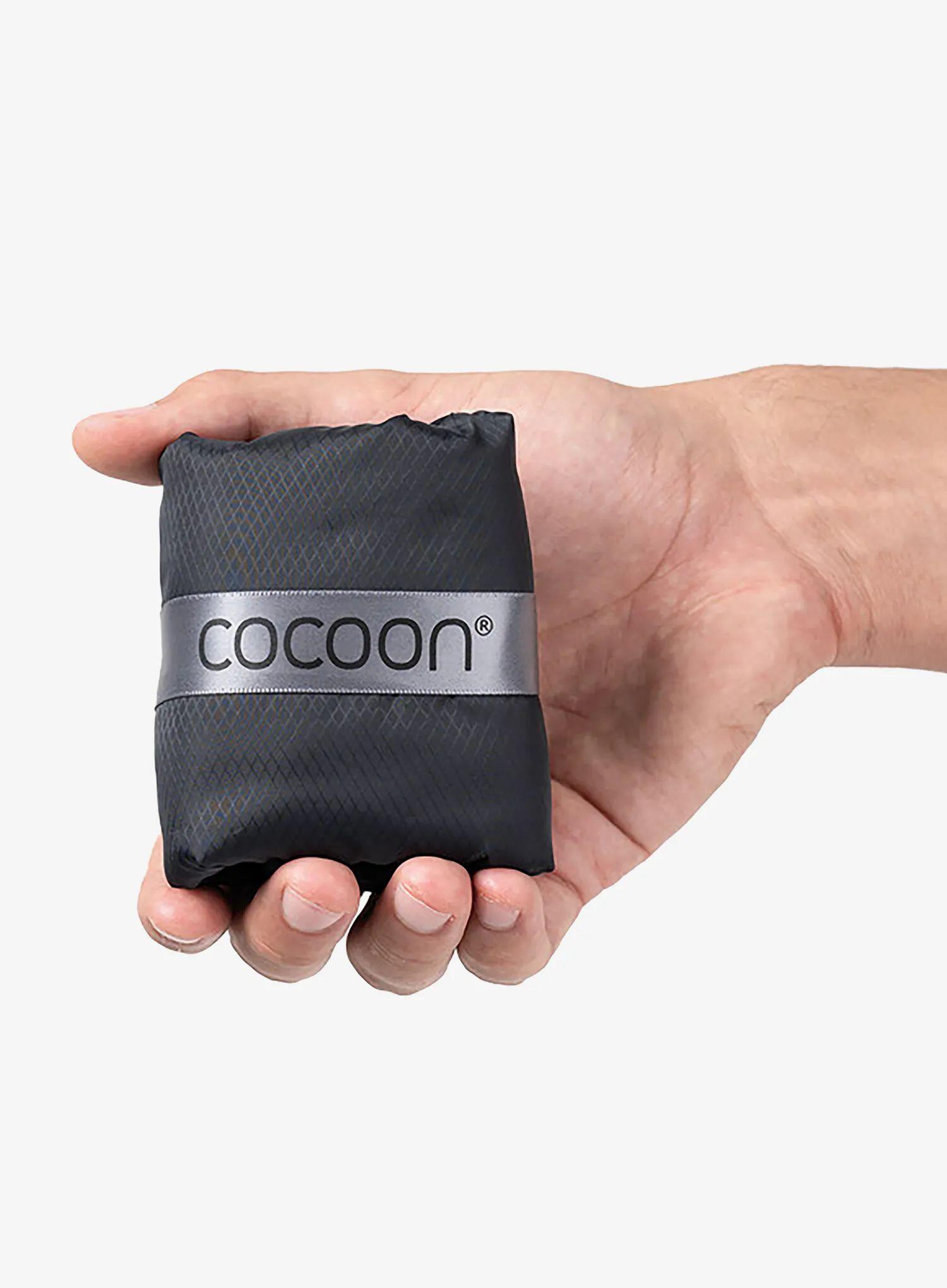 Worek bagażowy Cocoon Pillow and Stuff Sack M - phantom black/light blue 7/7