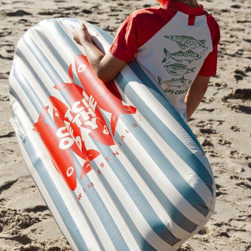 Swim Essentials Inflatable Surfboard - Red/blue - Catch Of The Day 3/6