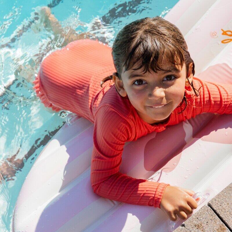 Swim Essentials Inflatable Surfboard - Pink - Flower Market 2/7