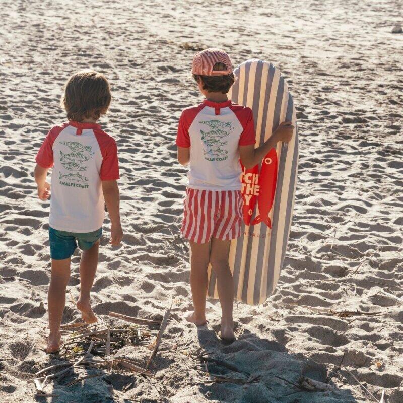 Swim Essentials Inflatable Surfboard - Red/blue - Catch Of The Day 5/6