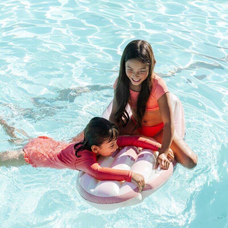 Swim Essentials Inflatable Surfboard - Pink - Flower Market 4/7