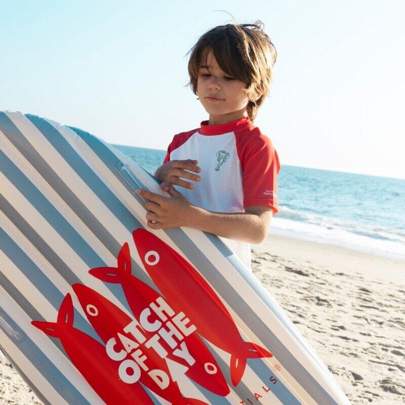 Swim Essentials Inflatable Surfboard - Red/blue - Catch Of The Day 6/6