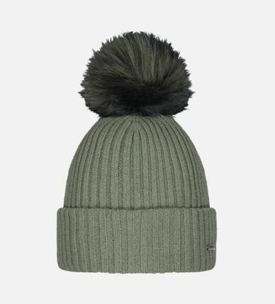 Kenzie Beanie Mütze Pale Oliv Damen