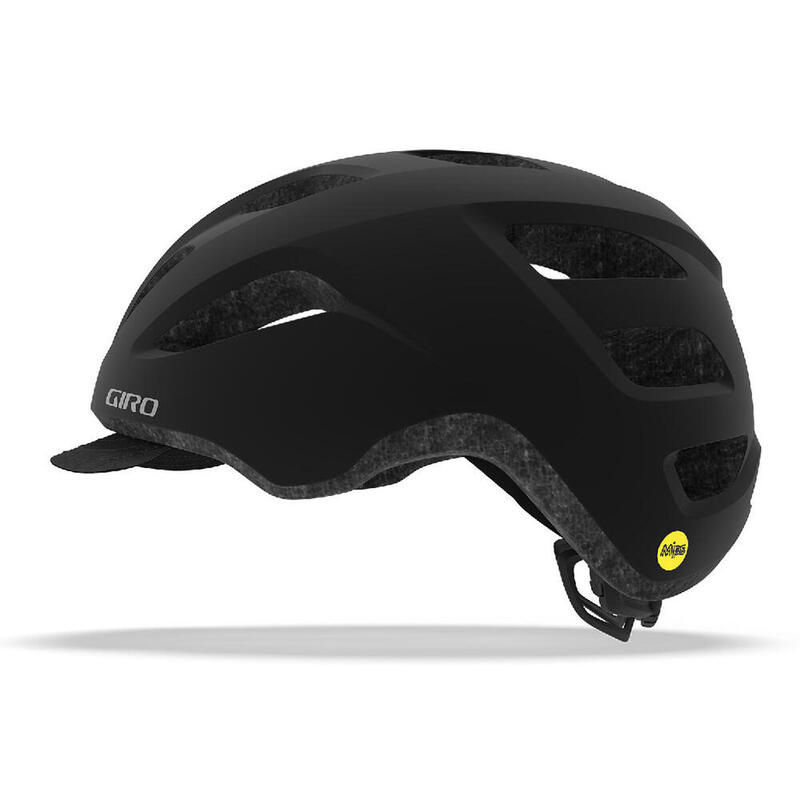 Kask rowerowy Miejski Giro Trella Integrated Mips Matte Black 50-57cm