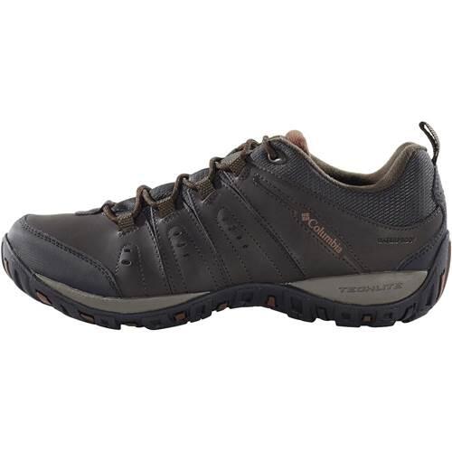 Scarpe Uomo Columbia Woodburn Ii Chukka Marrone 3/5
