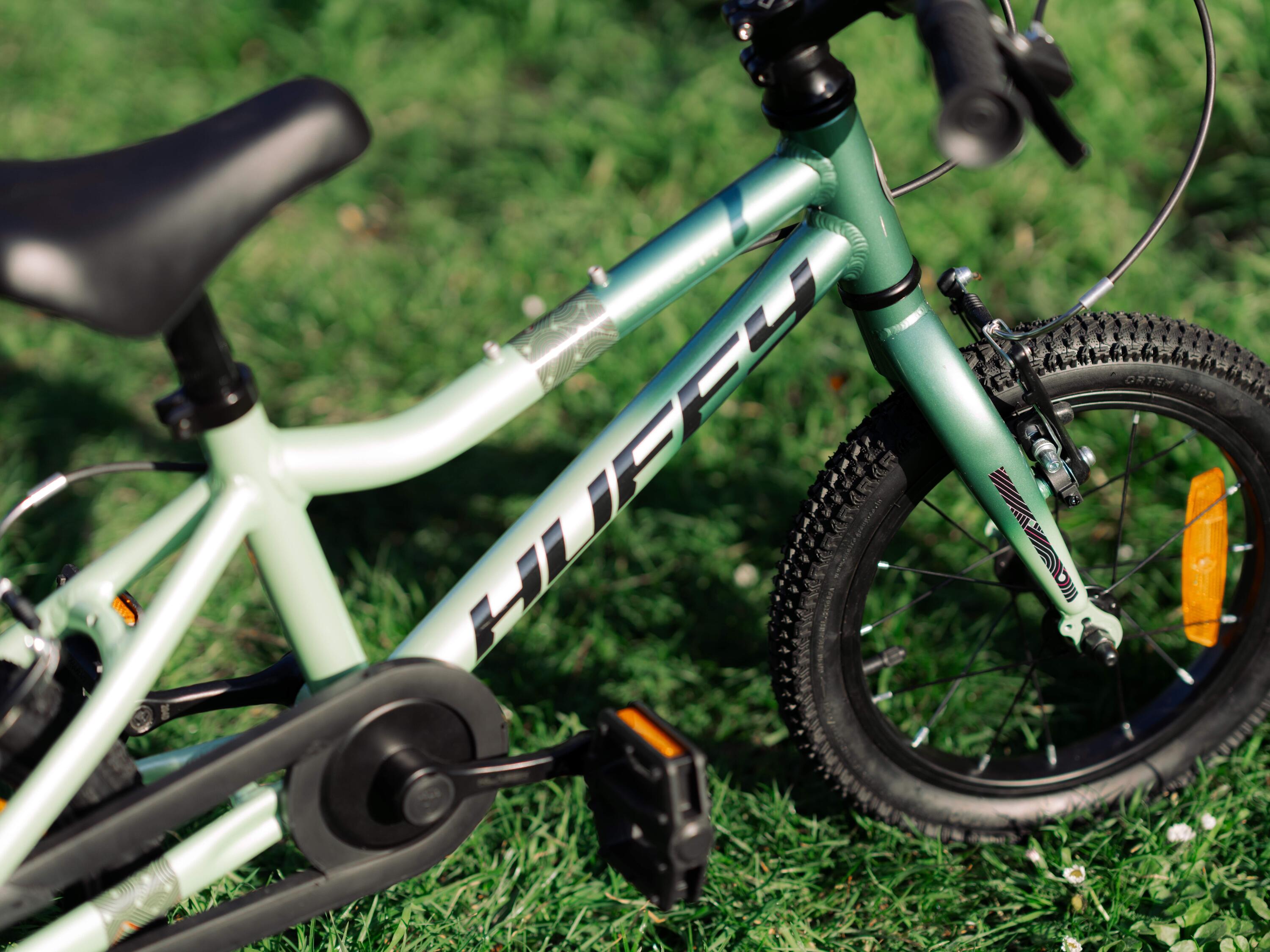 Huffy 14-inch Literide-fiets, groen, voor kinderen van 4 tot 6 jaar 5/7