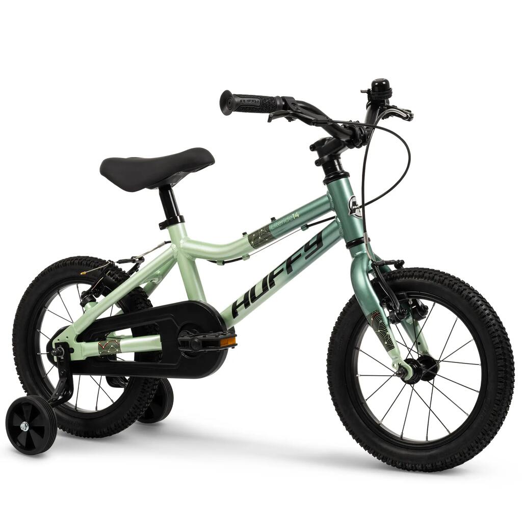 Huffy 14-inch Literide Bike, Viridian Green, aged 4 to 6 years old